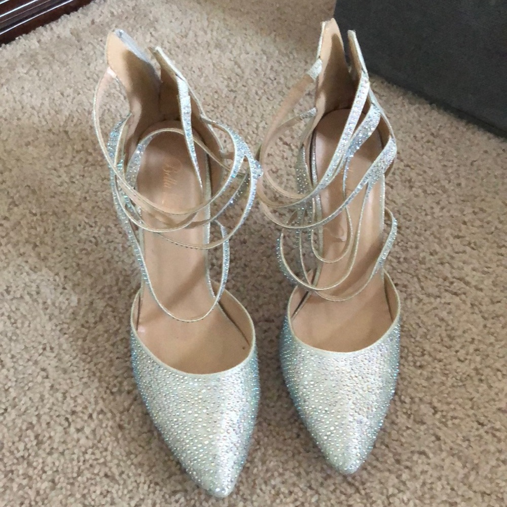 Sparkly high heels